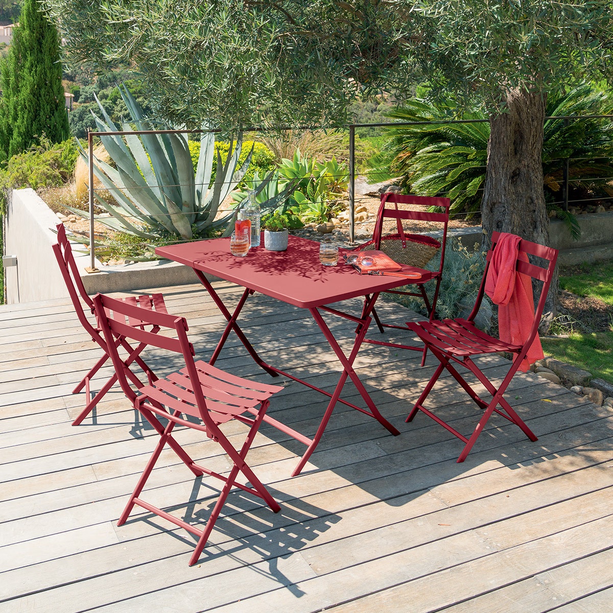 rectangular foldable garden table greensboro redcurrant