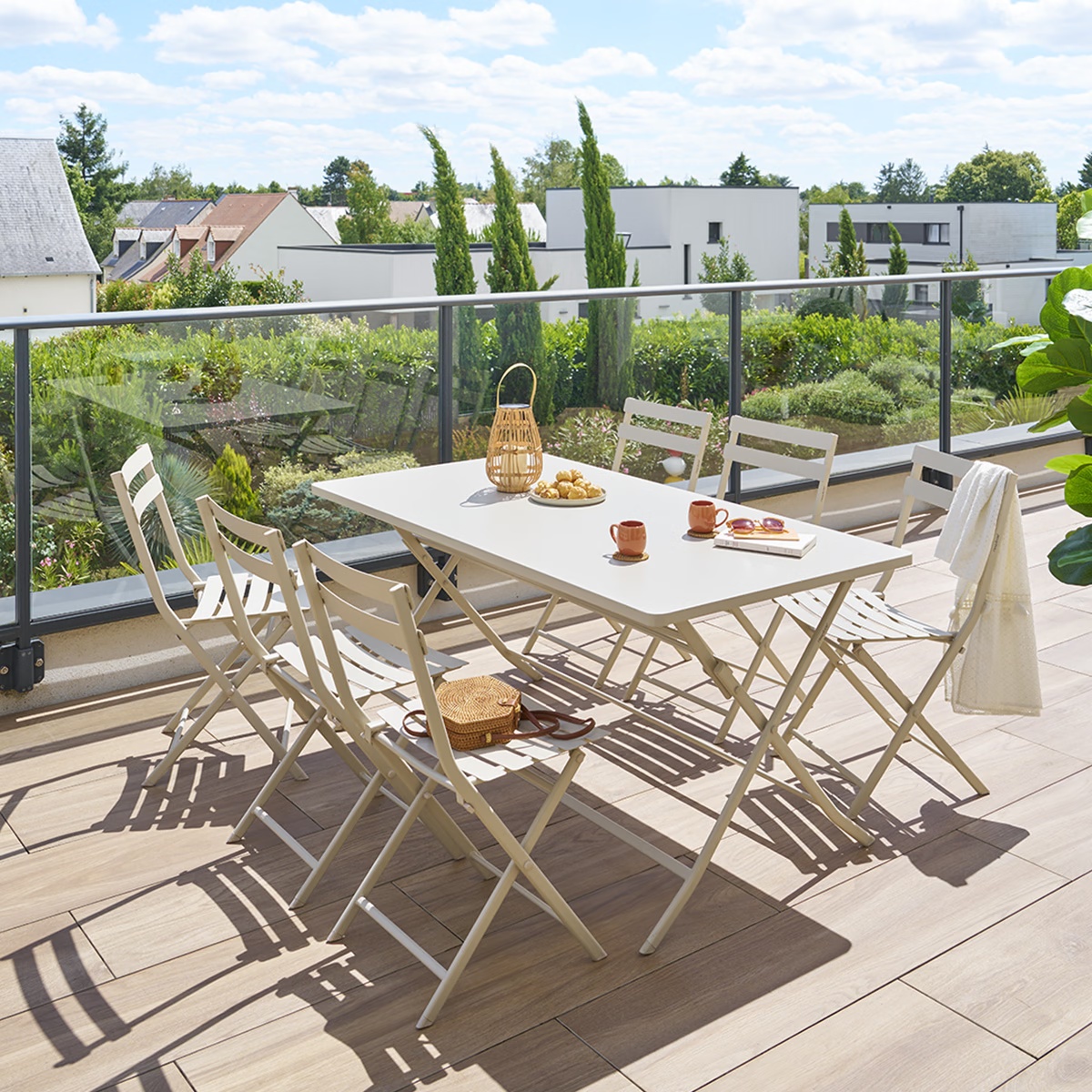 rectangular folding garden table greensboro clay