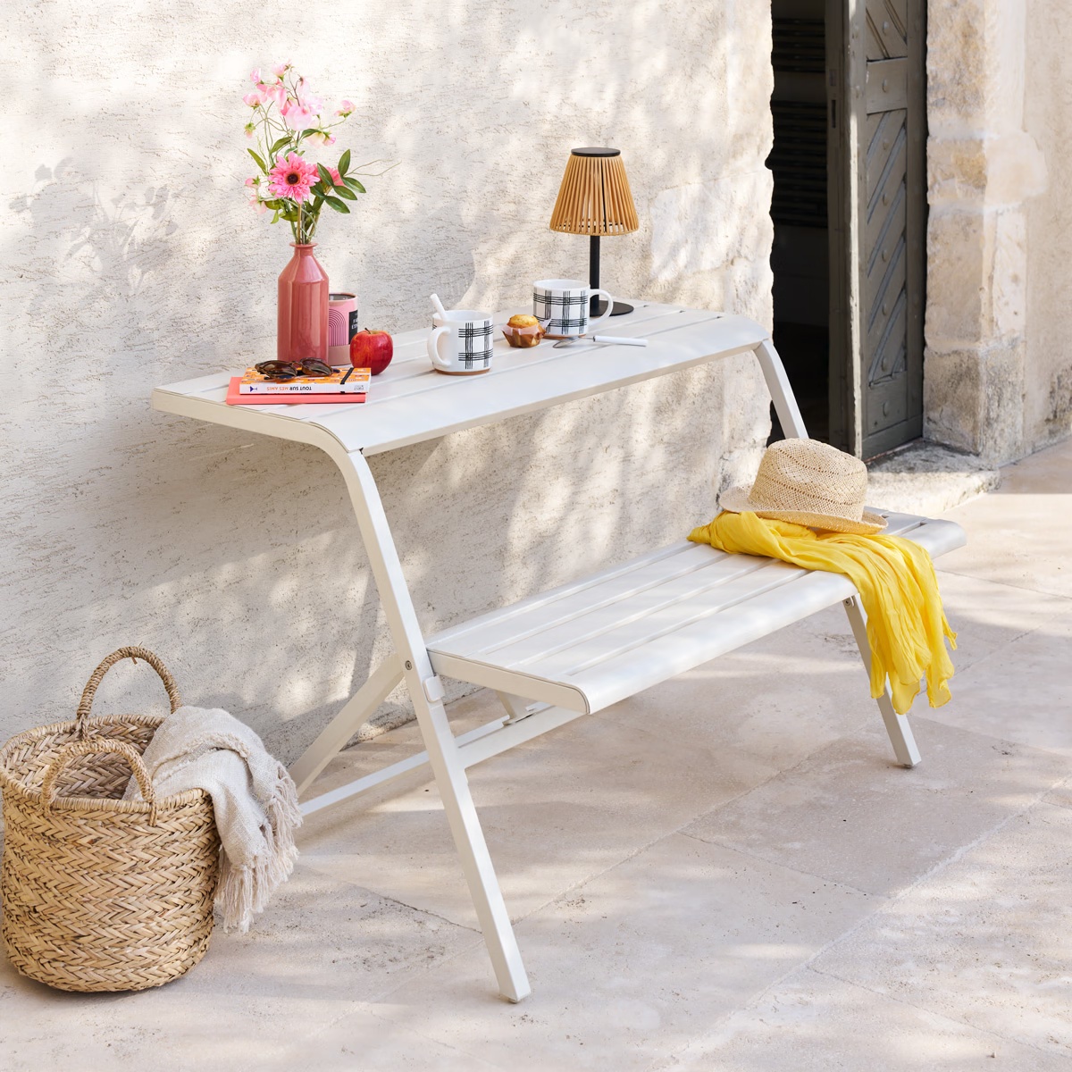 balcony set drilia clay