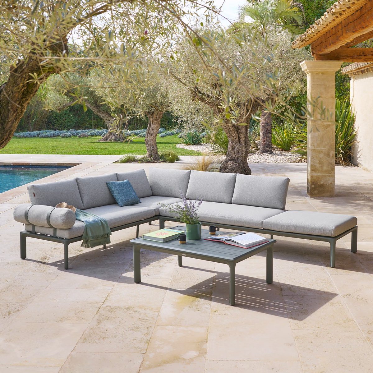 garden set dilors laurel green
