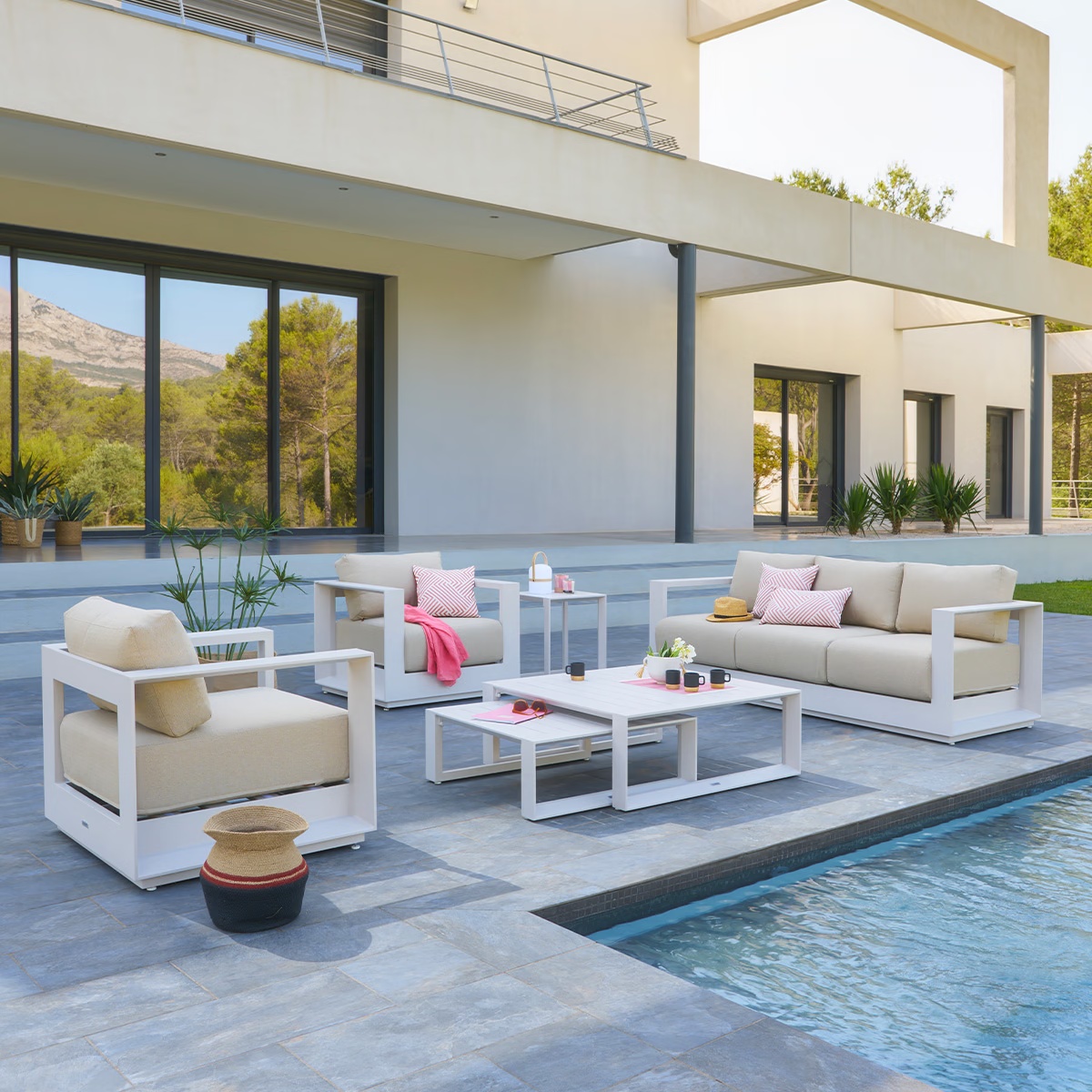 garden furniture set allure oat