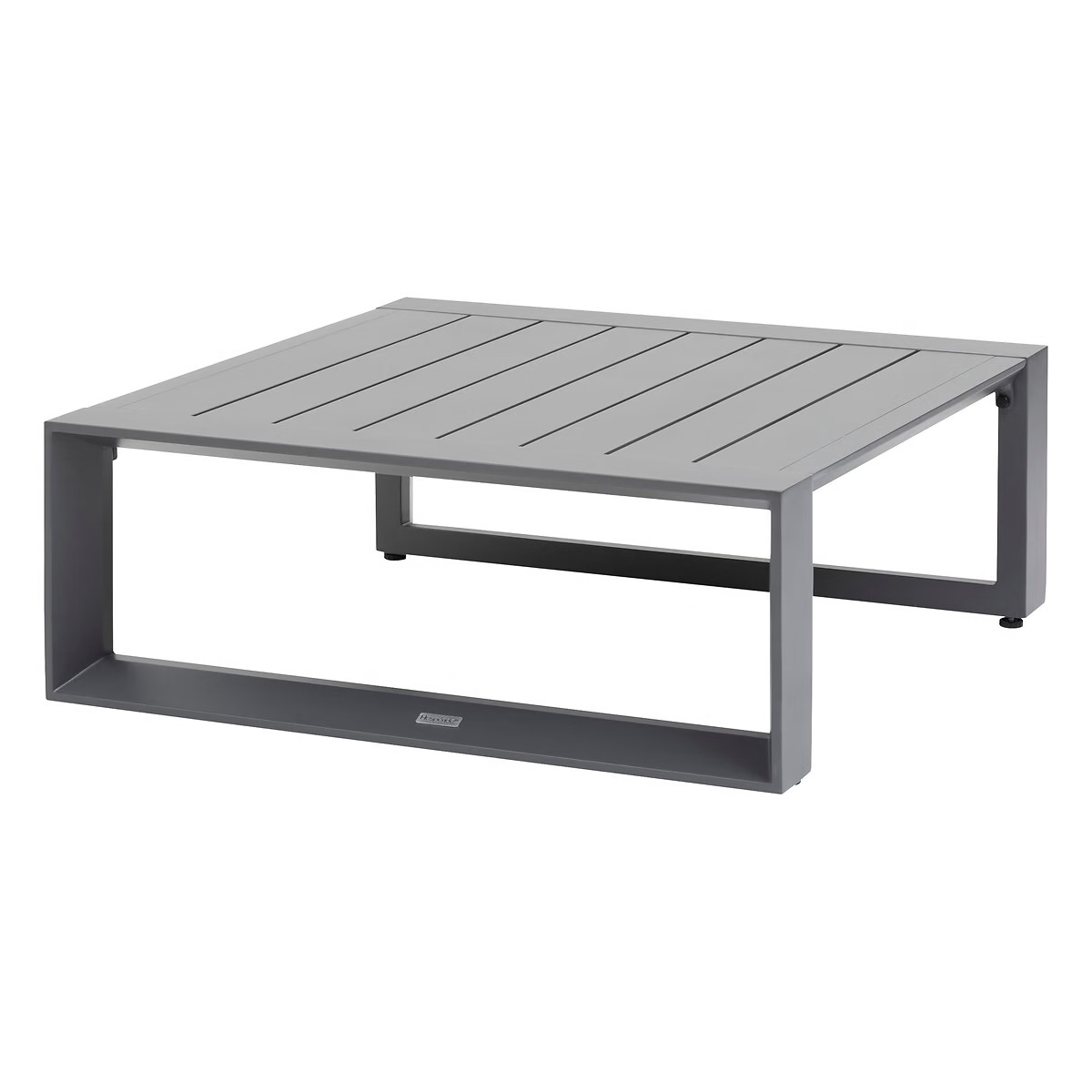 square garden coffee table allure graphite