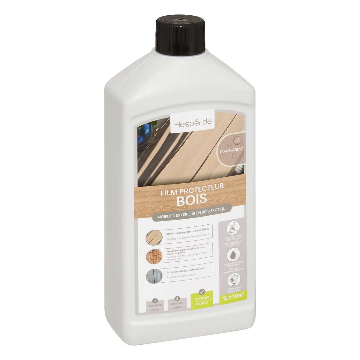 protective film for exotic wood transparent finish