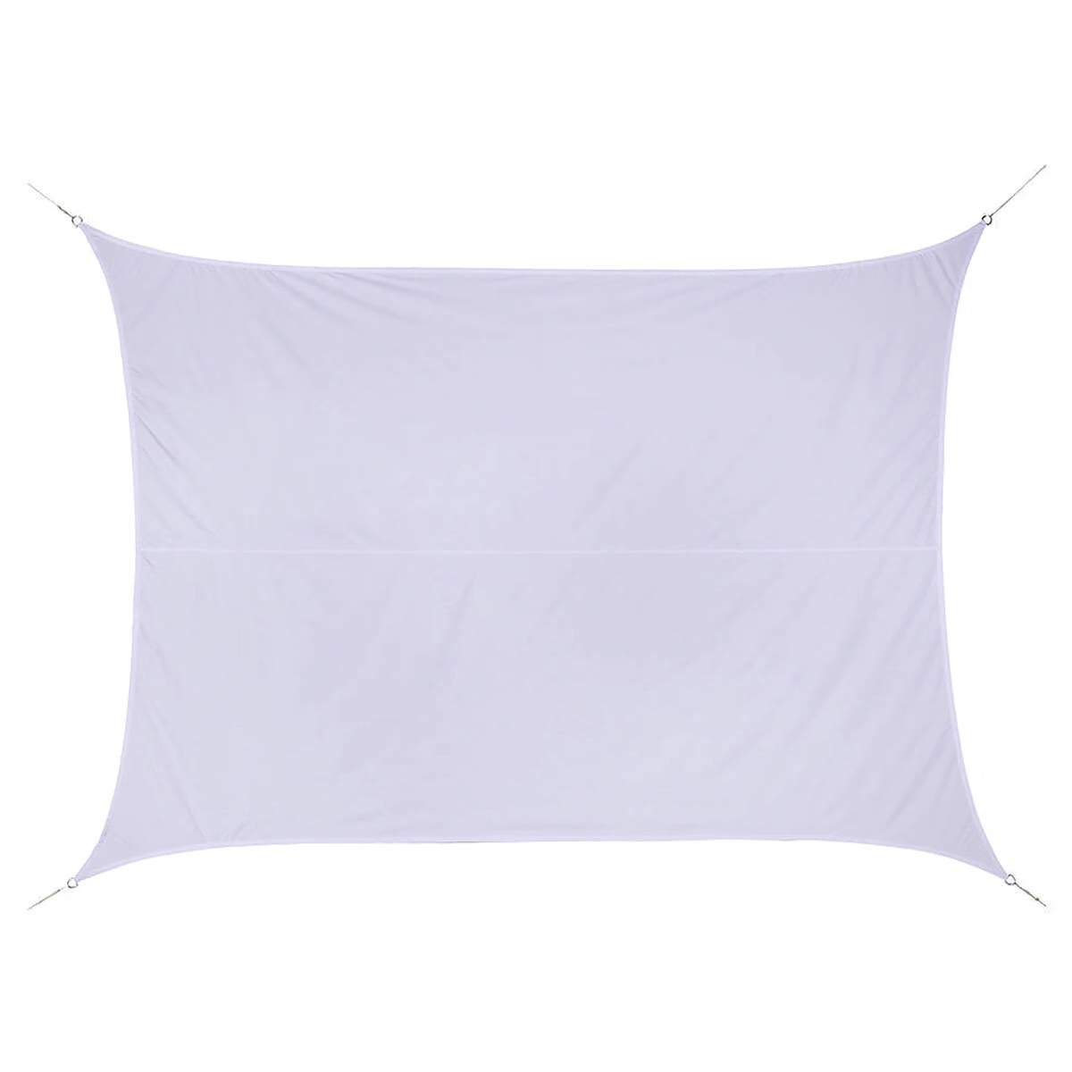 rectangular sun shade curacao white