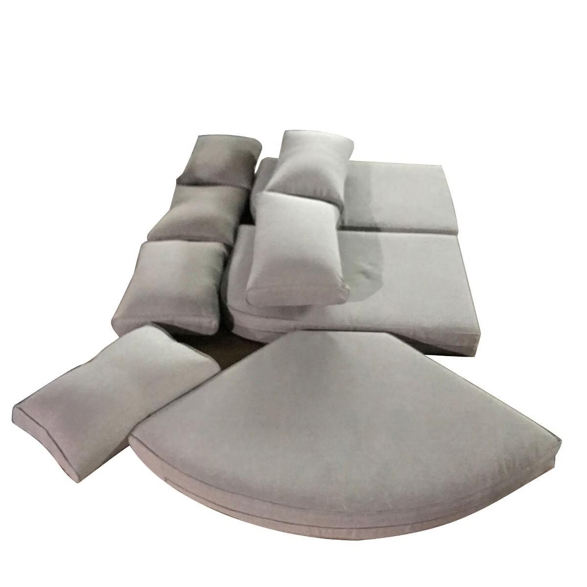 replacement cushiond for garden corner sofa moorea naturae