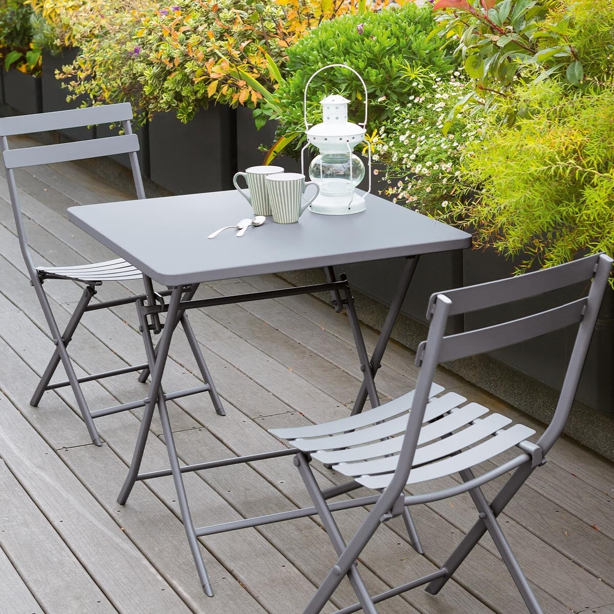 square foldable garden table greensboro quartz grey