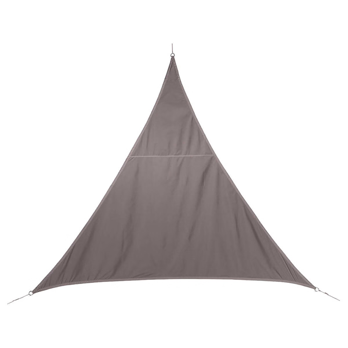 triangular sun shade curacao taupe