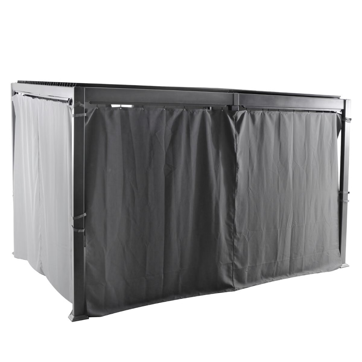 gazebo curtains avila slate grey