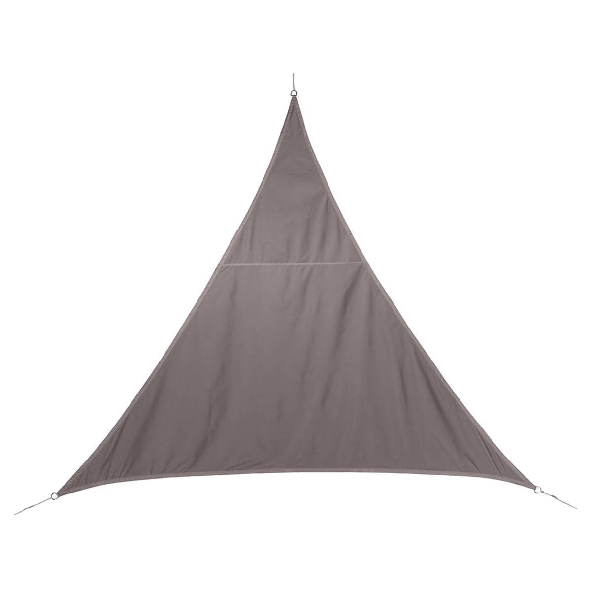 triangular sun shade curacao taupe