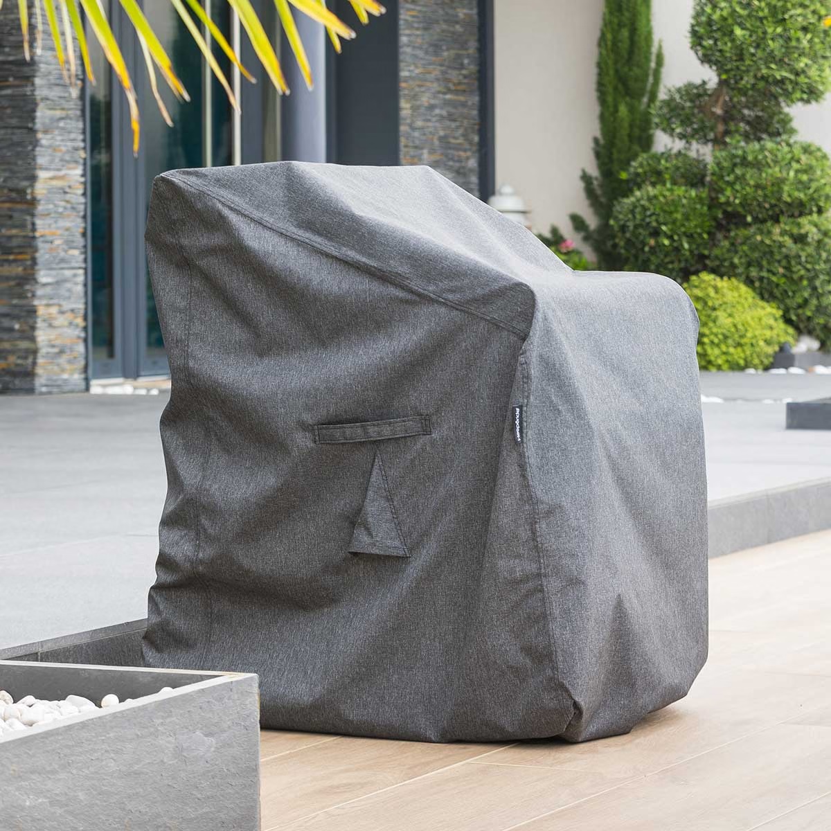 protective cover hambo for chair stack grey