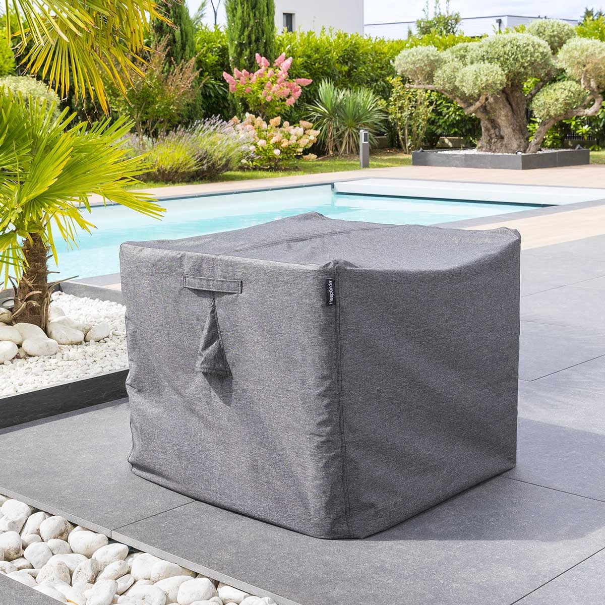 protective cover hambo for armchair grey m
