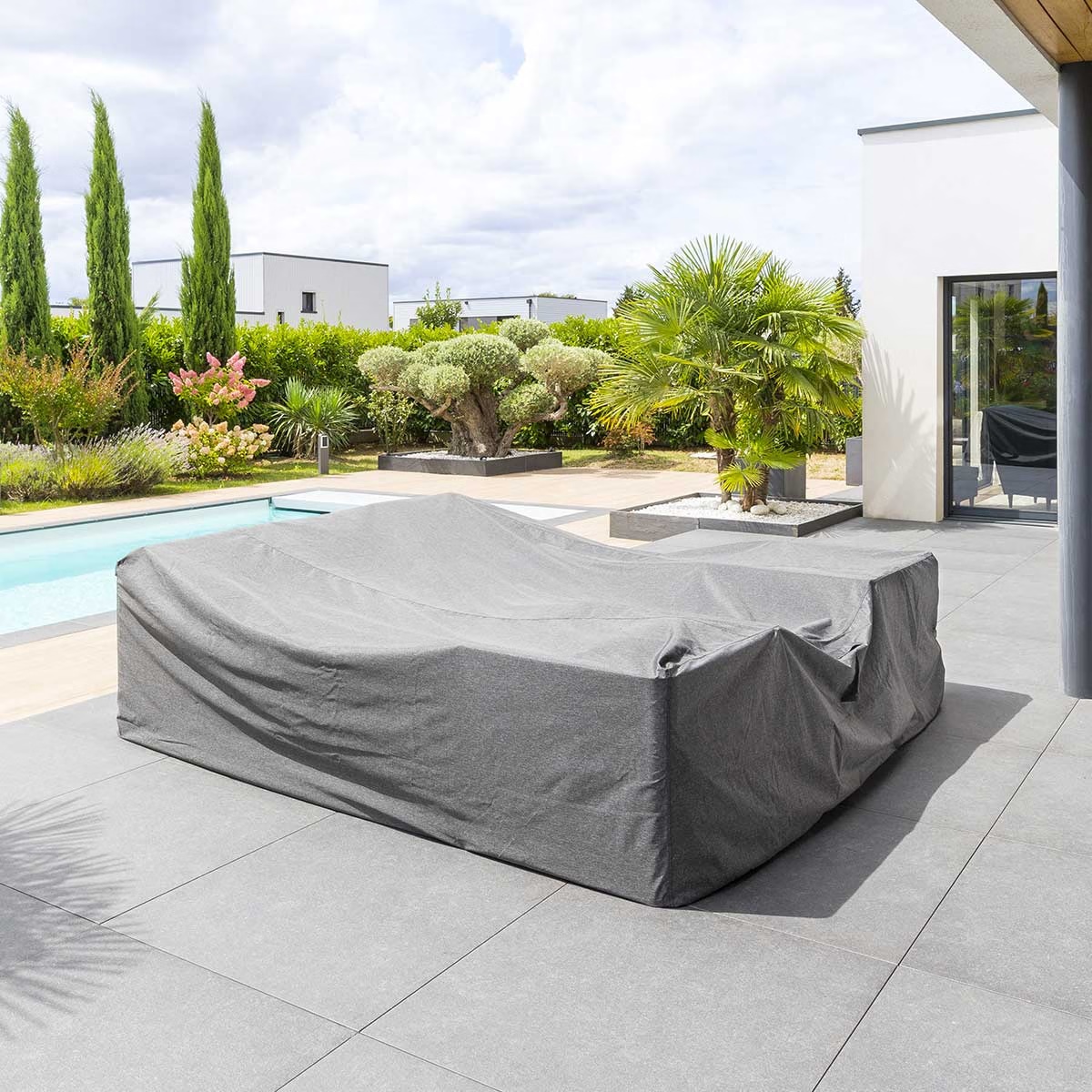 protective cover hambo for lounge grey m