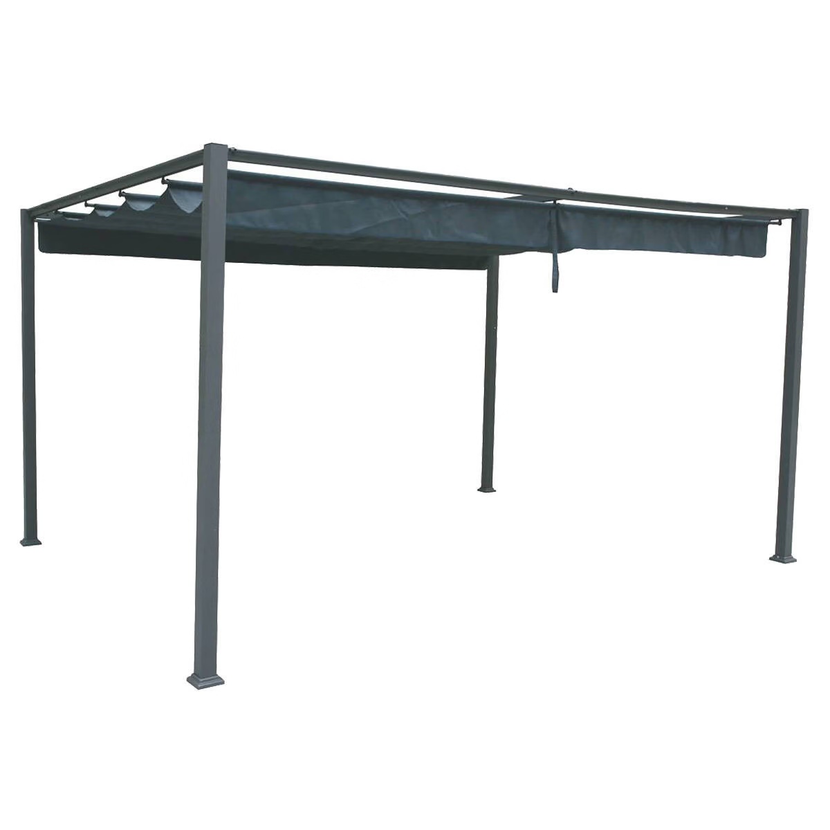 gazebo canvas palmeira slate grey