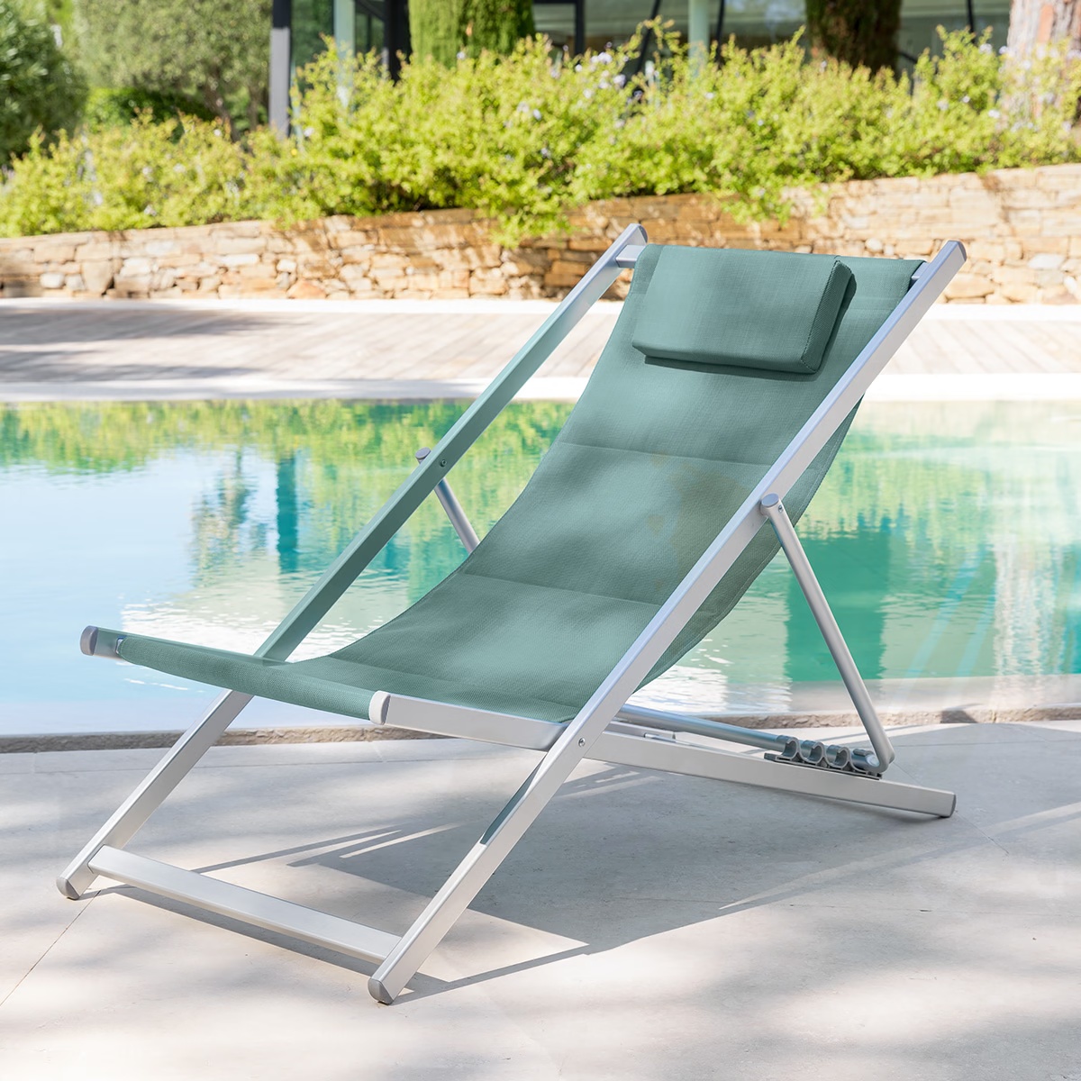 folding garden chair honolulu jade green
