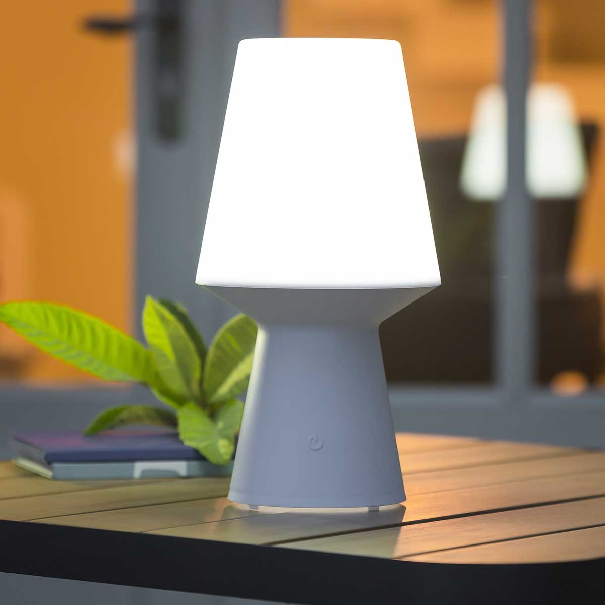 outdoor lamp wiza rechargeable usb white