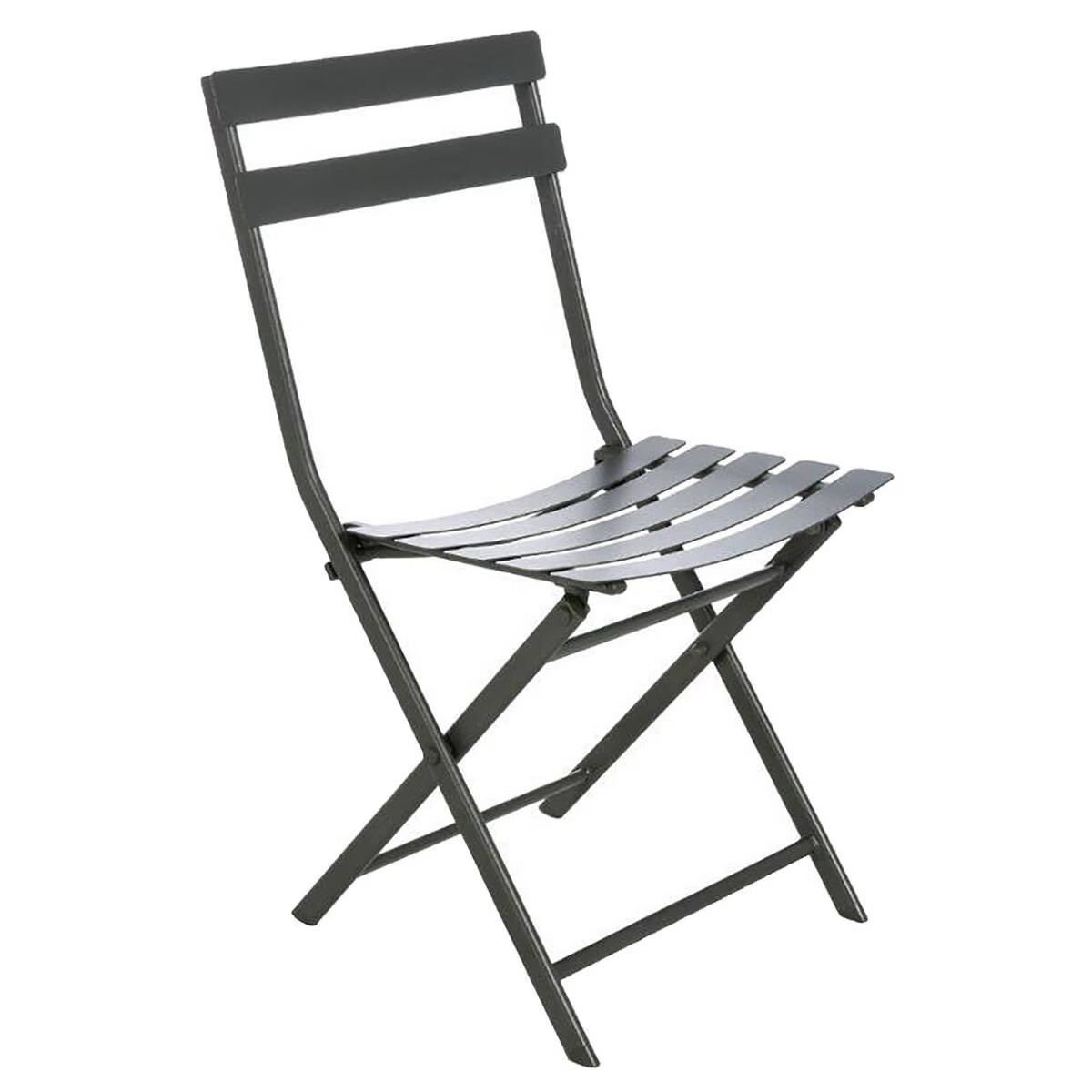 foldable garden chair greensboro graphite grey