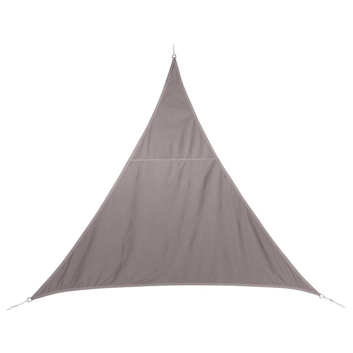 triangular sun shade curacao taupe grey