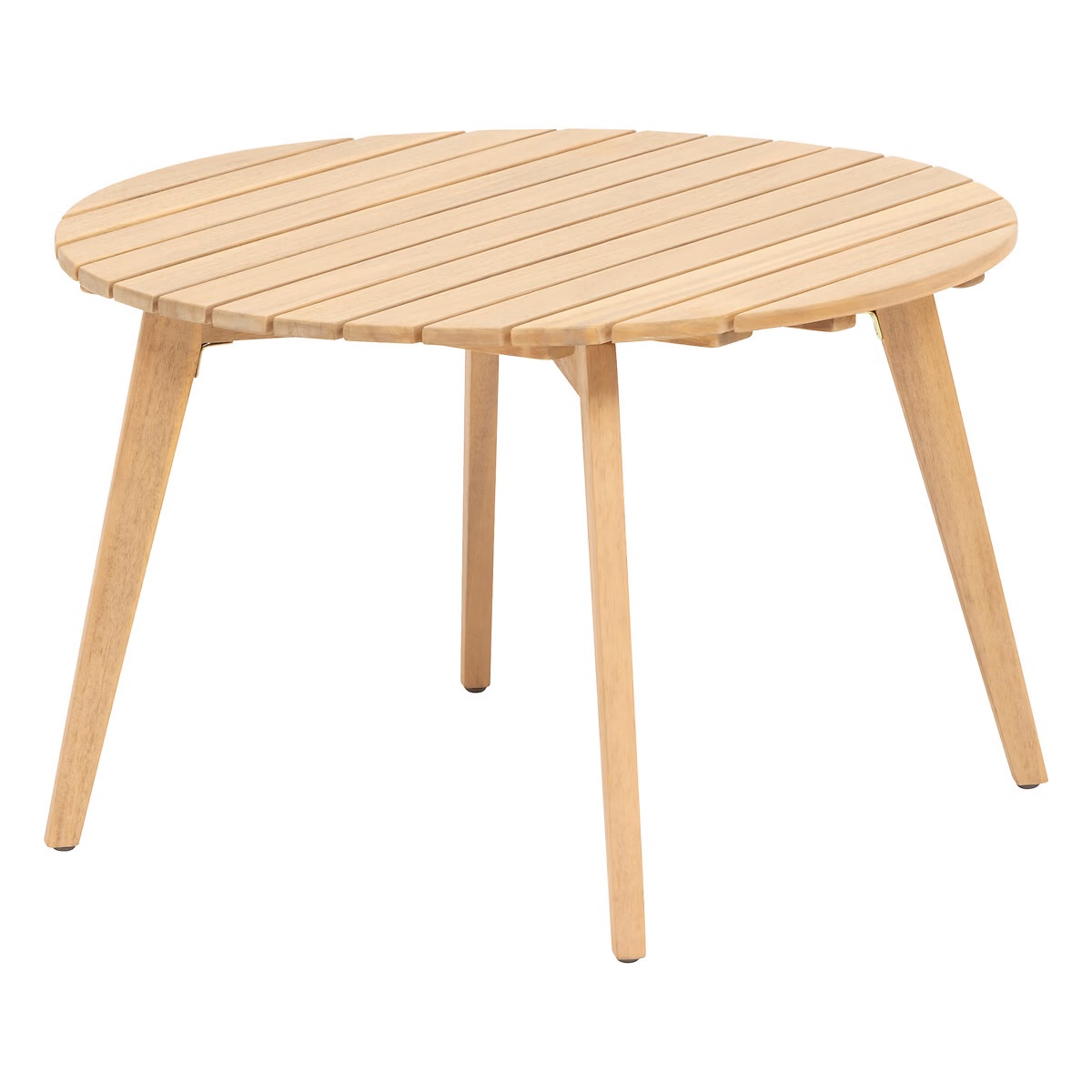 round garden side table olivinia acacia