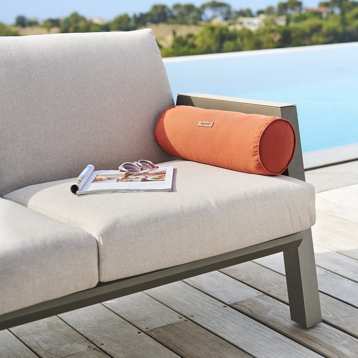 outdoor bolster korai terracotta