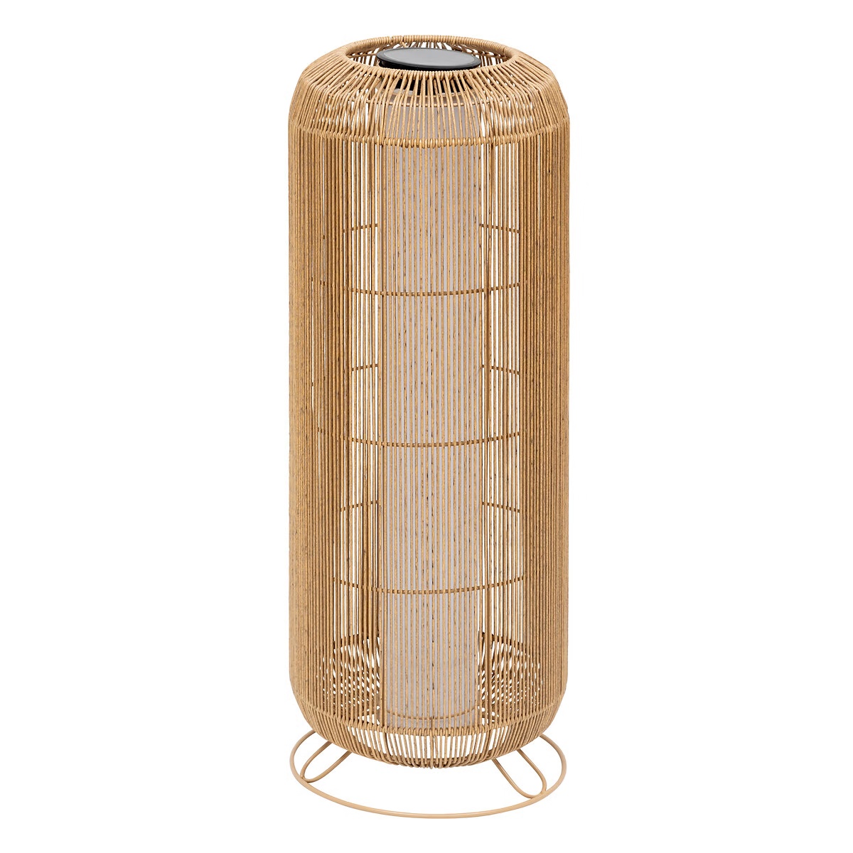outdoor floor lamp loise solar beige